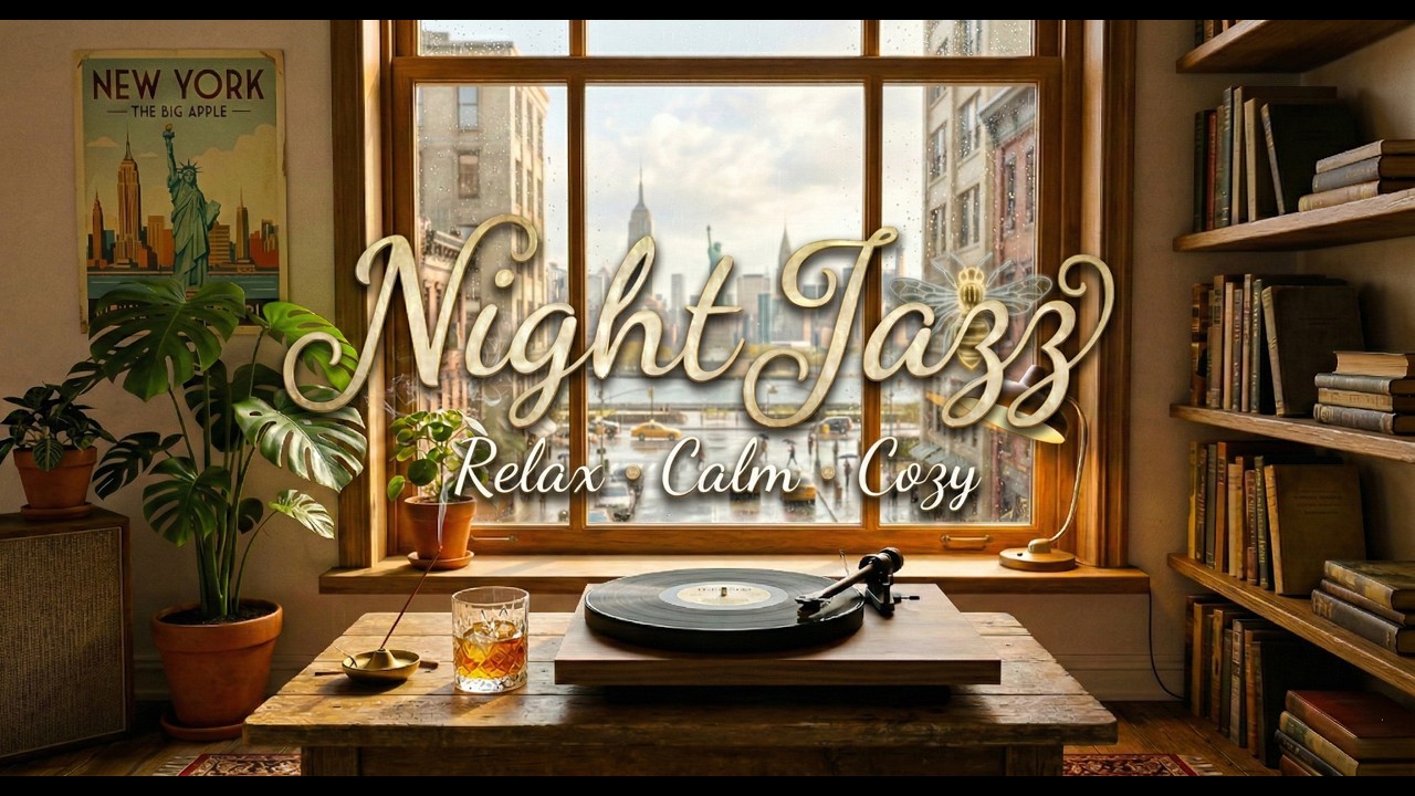 New York Spring Morning - Light Smooth Jazz & Fresh Breeze | Background Music for Work & Focus