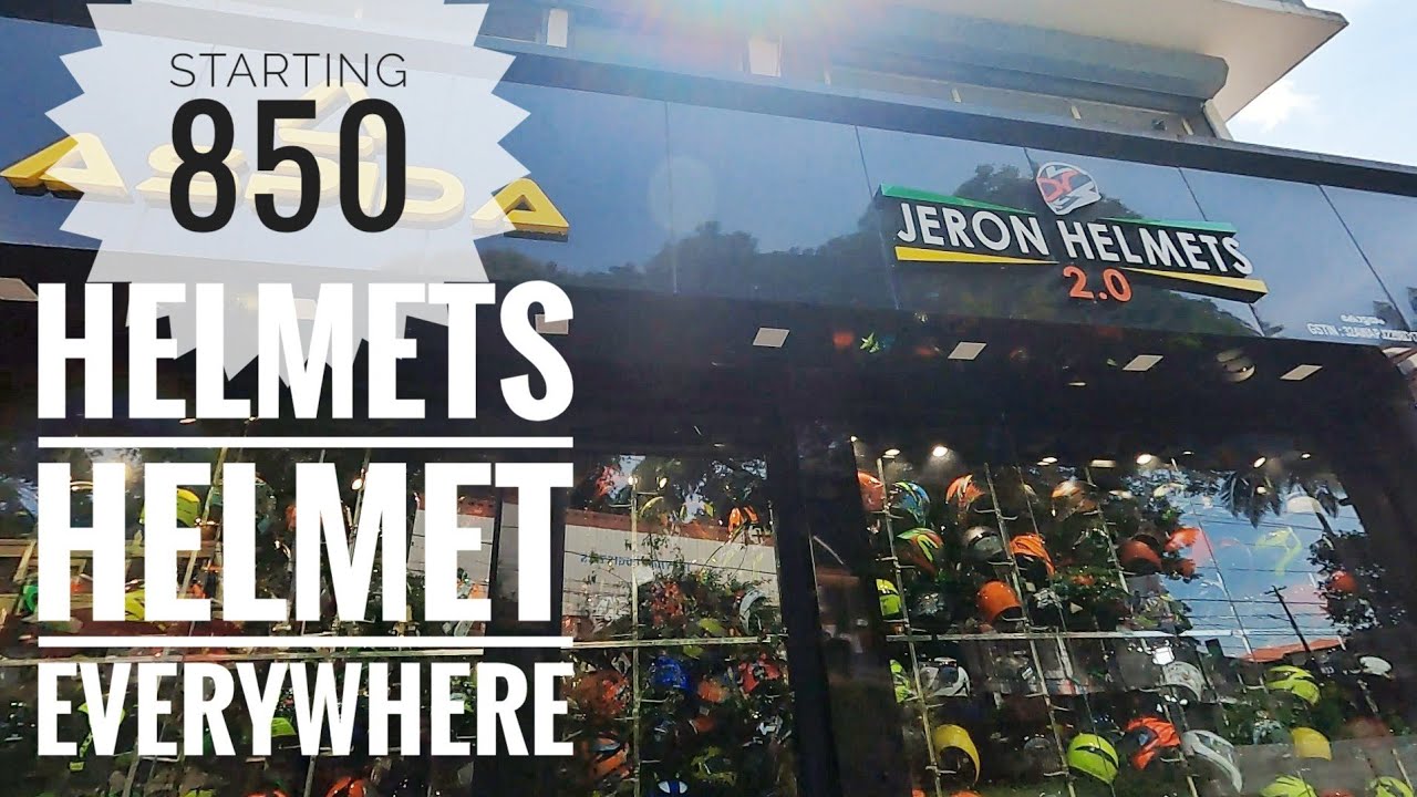 BEST HELMET SHOP IN KOTTAYAM | helmet starting from 800 | when I bought a helmet |malayalam 2022