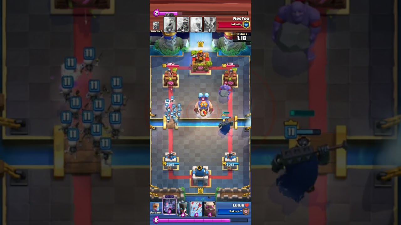 20 win CRL 2025 (golem clone deck) #clashroyale #golemdeck #20winchallenge 