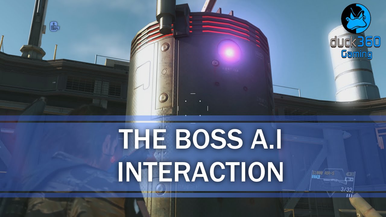 The Boss A.I Interactions - Metal Gear Solid V: The Phantom Pain