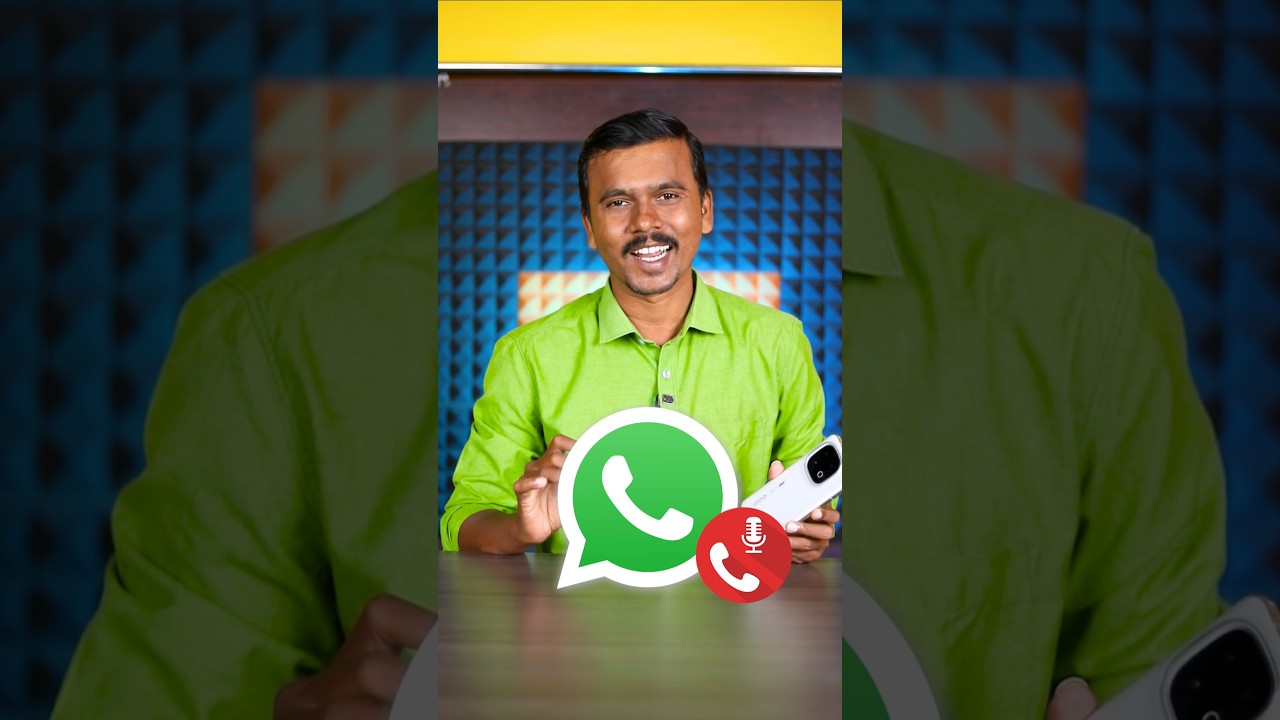 WhatsApp Call Record பண்ணனுமா? 🤔 இதை Try பண்ணுங்க 🔥😎 #shorts #tipsandtricks