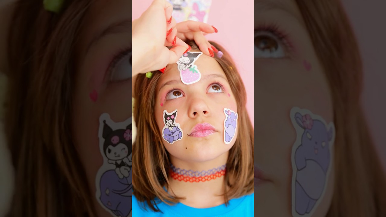 🩷 KUROMI STICKER CLEAN-UP &ndash; No Tears, Just FUN! #parenthacks