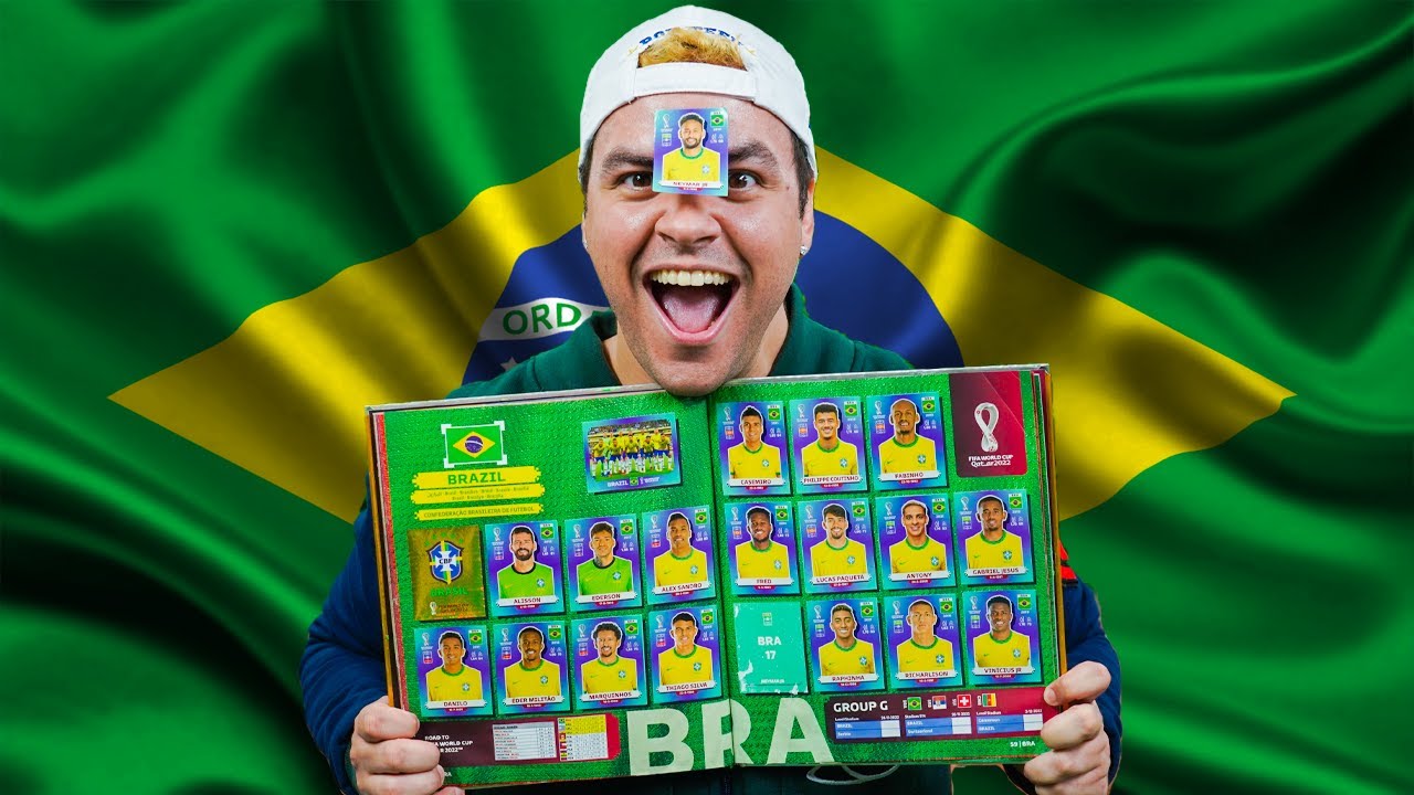 COMPLETAMOS O ÁLBUM DA COPA NA ESCOLA DO LUCCAS NETO