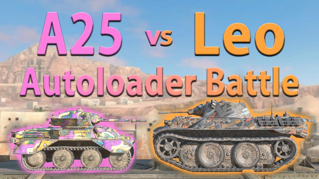 WOT Blitz Face Off || Leopard vs A25 Harry Hopkins