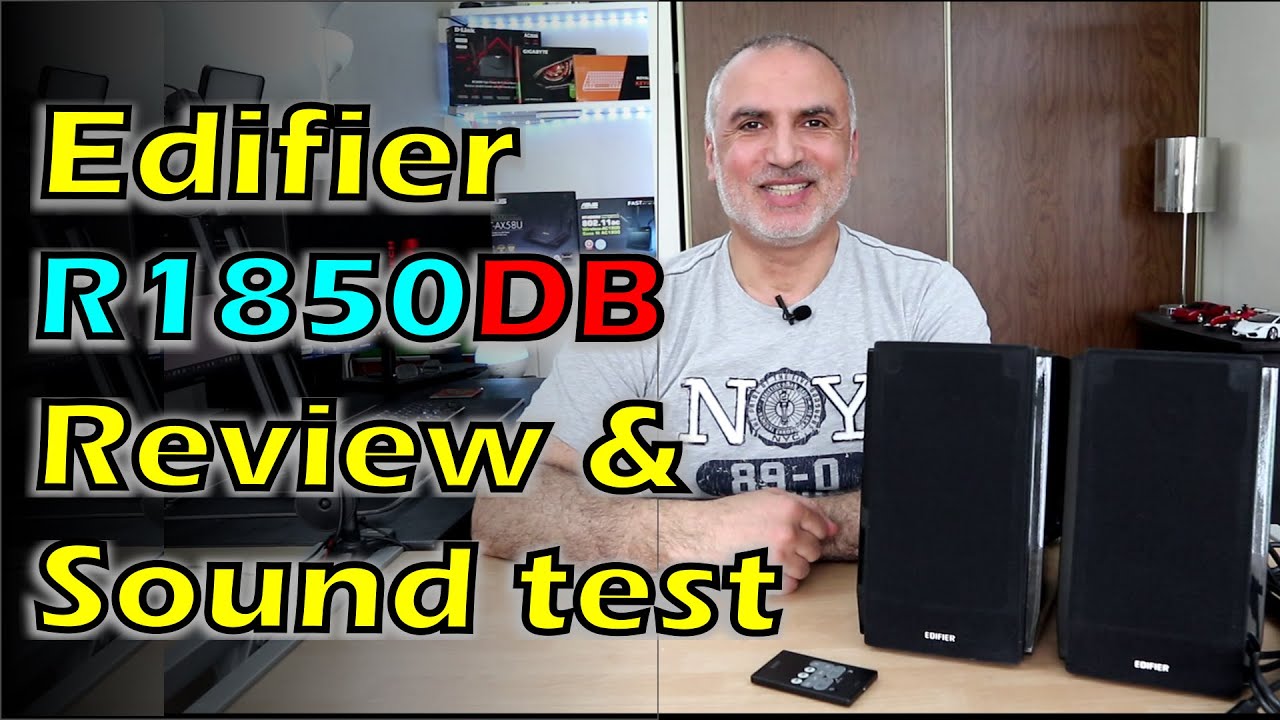 Edifier R1850DB Review and Sound Test