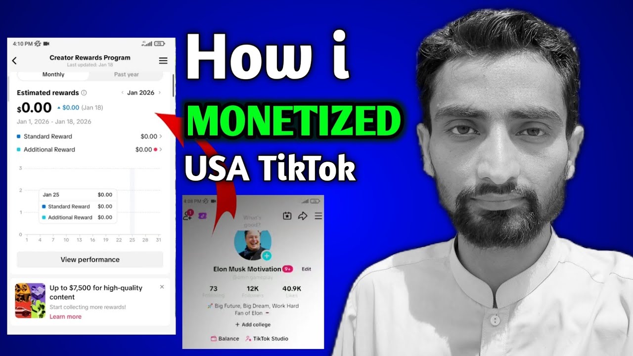 How to get USA TikTok Account Monetized Live in Just 10 Seconds | How to join Creator Reward Program