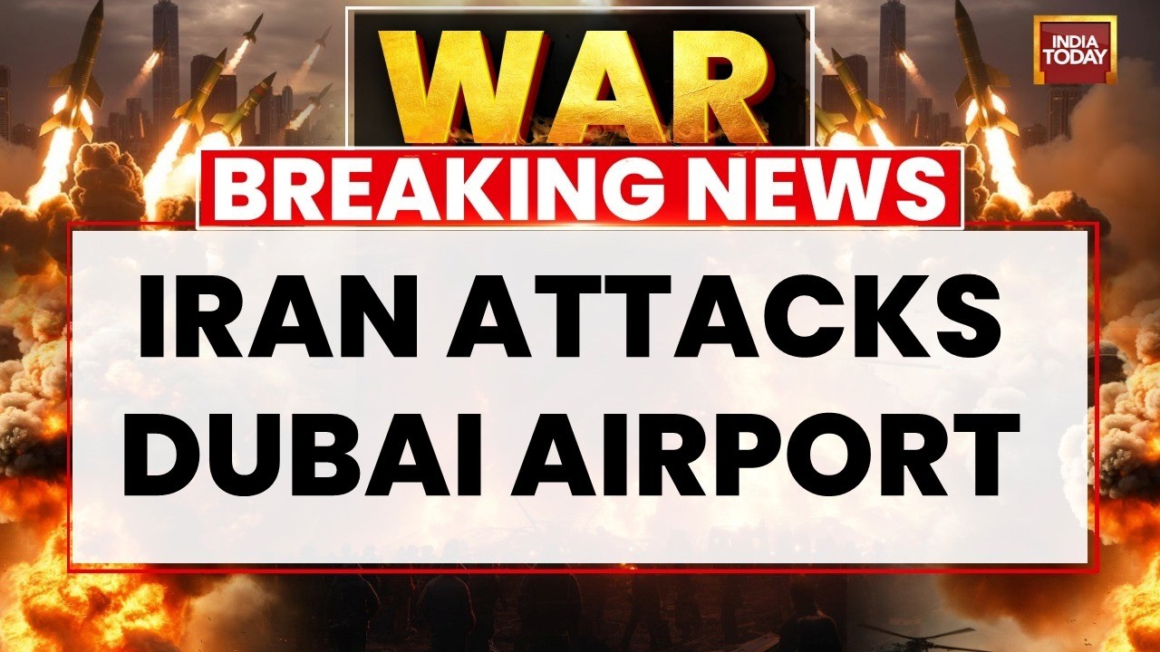 Dubai Attack LIVE: Iranian Drones Fall Near Dubai International Airport | Drone Attack | Dubai News