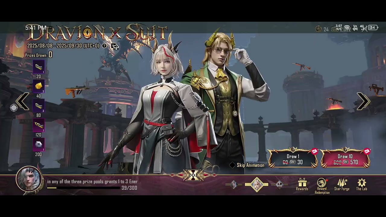 Dravion new xsuit create opening 10 uc luck x suit trick 🤯 