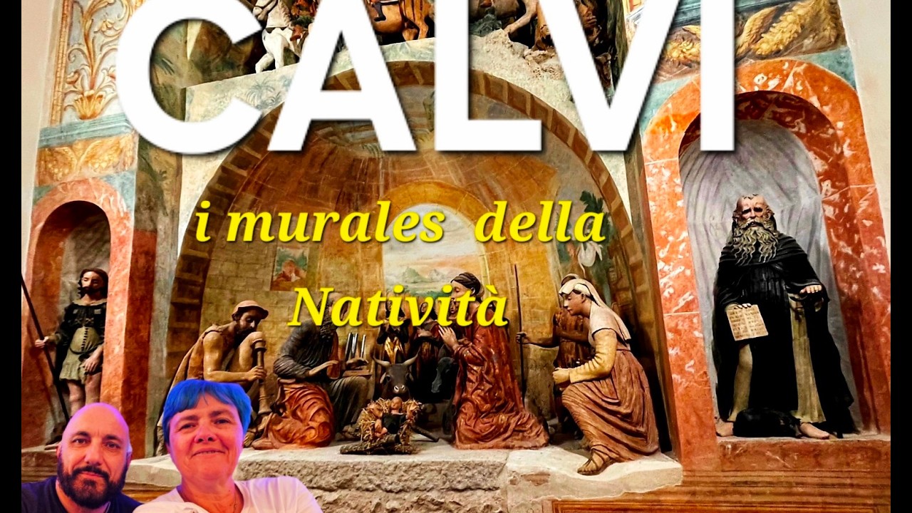 CALVI i murales della Natività - I Borghi dei Murales ep. 8 #murales #umbria #travel #italia