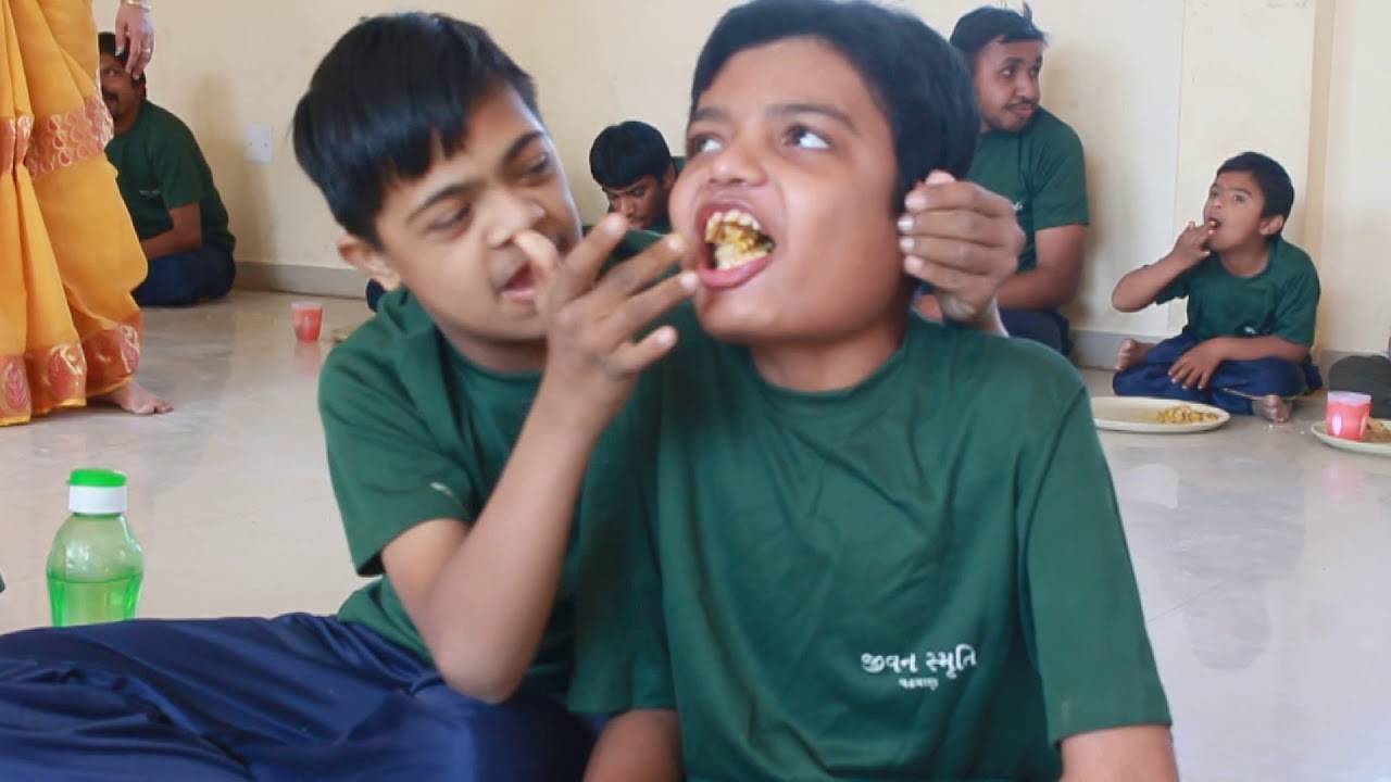 Jivan Smruti mentally retarded children school in Surendranagar Gujarat,