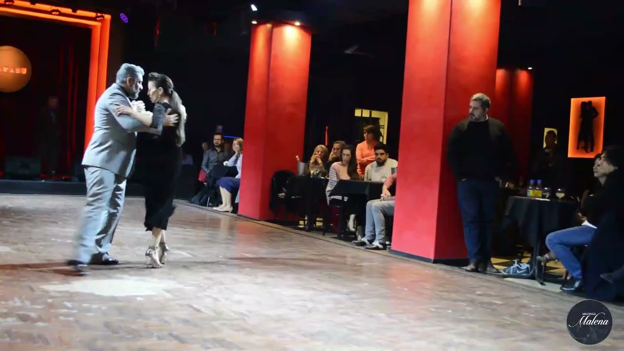 Eladia Cordoba & Andres Laza Moreno en Milonga Malena!! 2/4