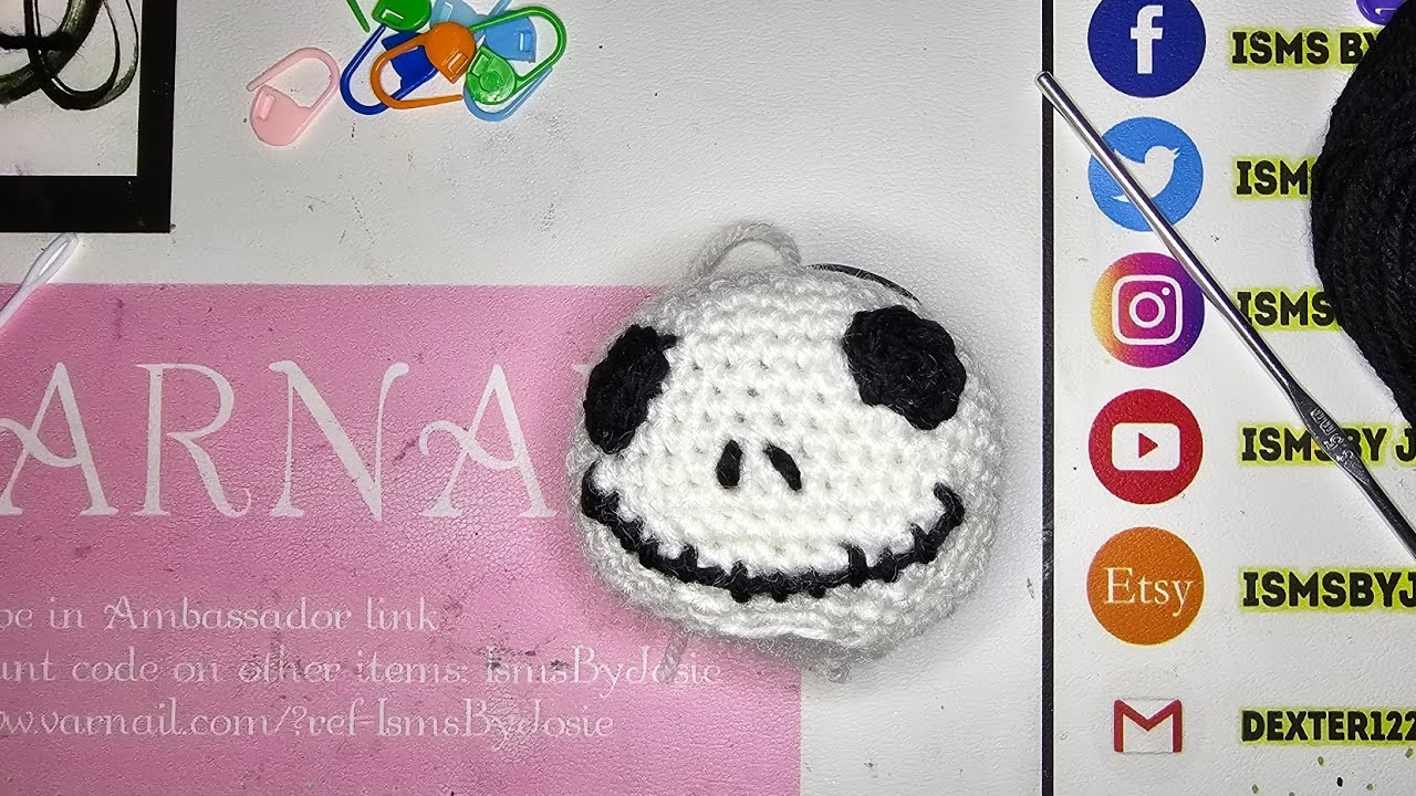 The Nightmare Before Christmas Jack Skellington Five Below Crochet Kit How For Beginners (part 1)