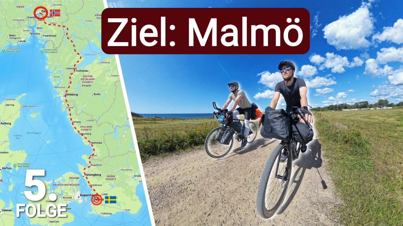 ENDE: Nach 11 Tagen in Malmö | Bikepacking in Norwegen und Schweden | Folge 5