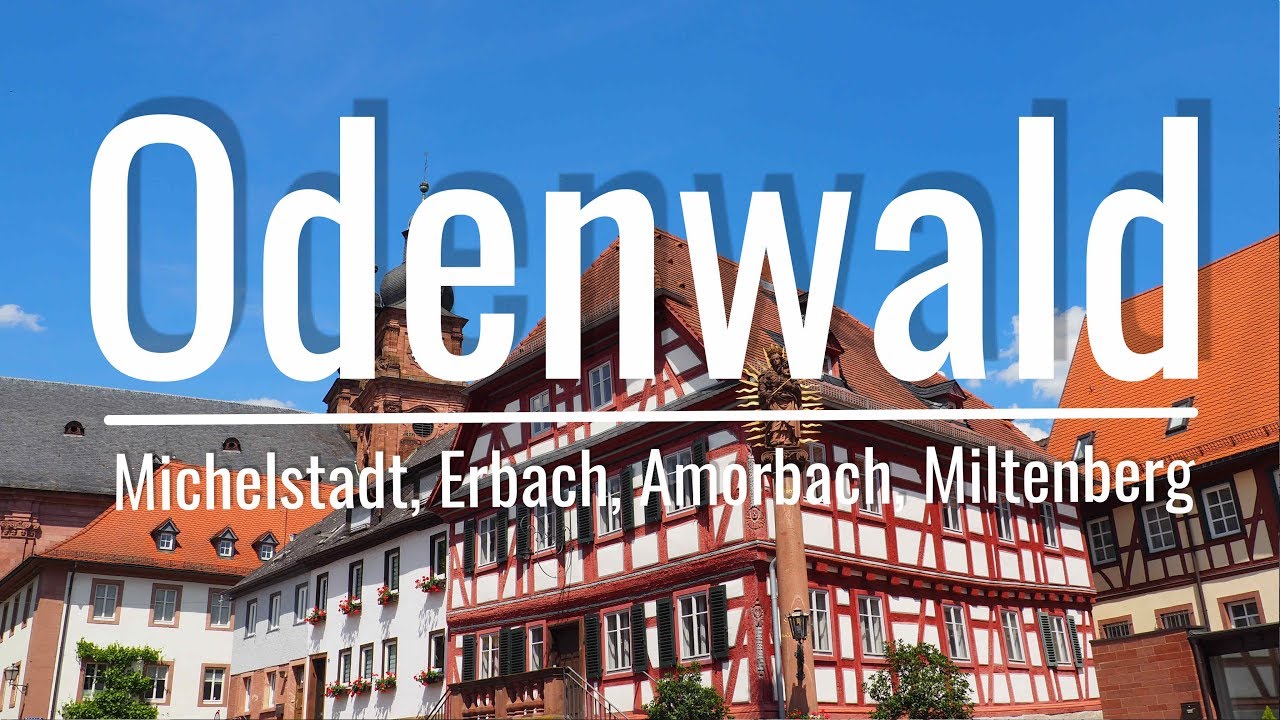Unterwegs im Odenwald: Eine Bilderreise durch Michelstadt, Erbach, Amorbach und Miltenberg