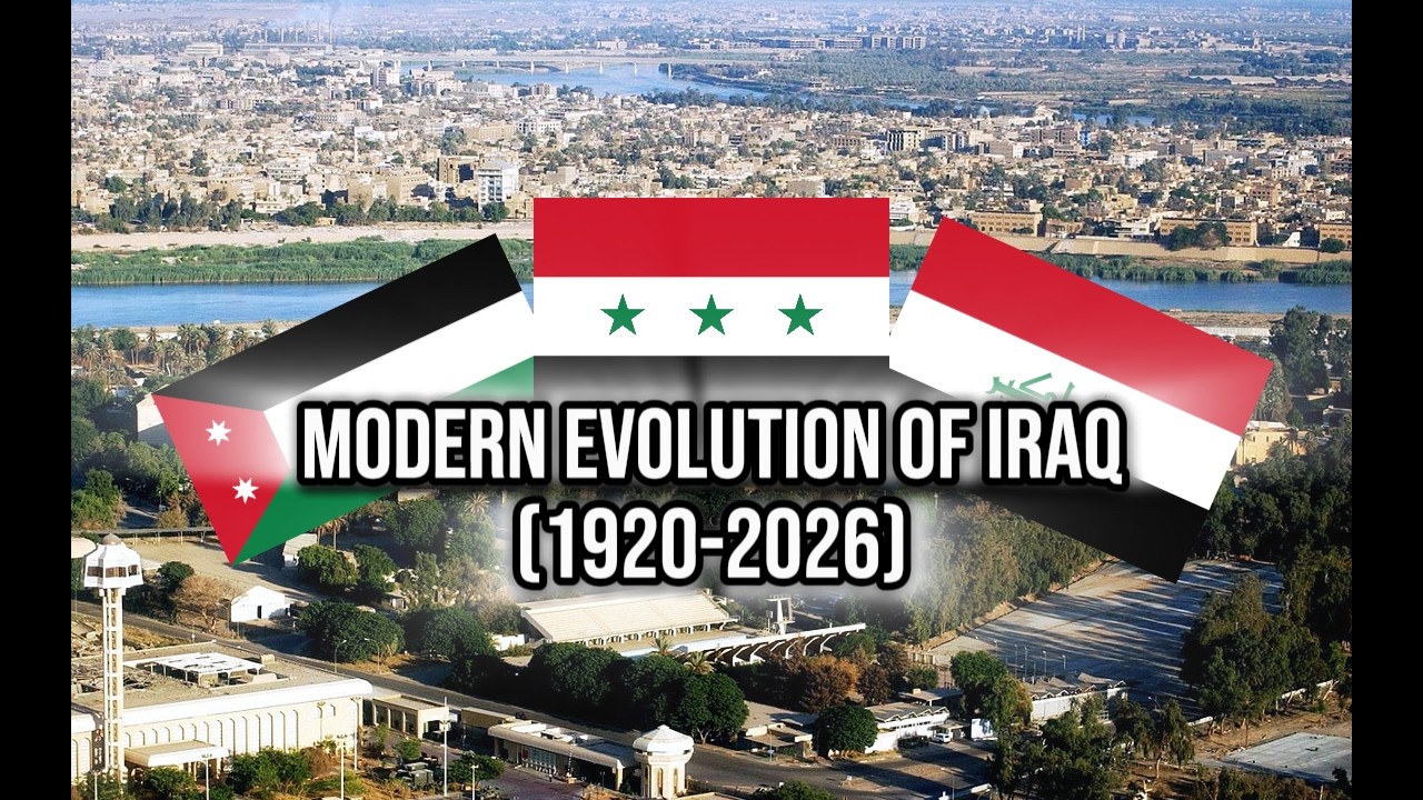 Modern Evolution Of Iraq🇮🇶 (1920-2026)