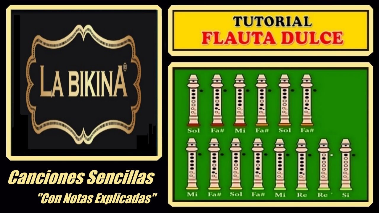 La Bikina en Flauta Dulce 