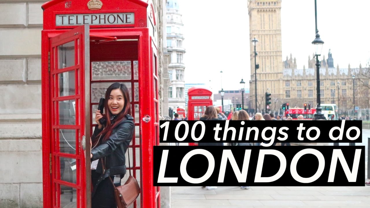 100 Things To Do in London 🇬🇧