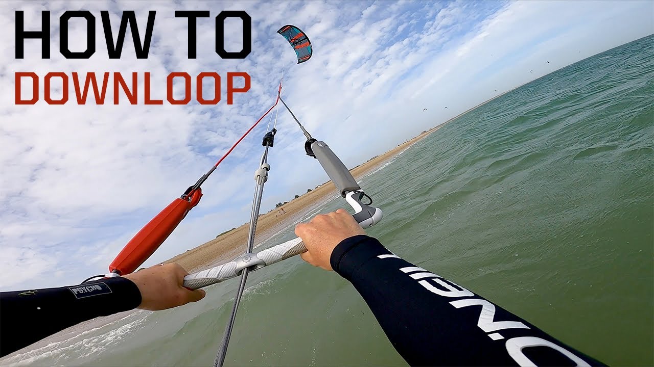 How to downloop safely kitesurfing