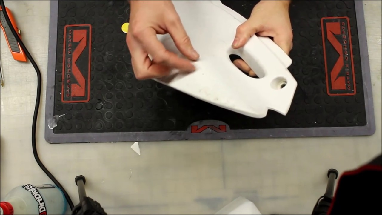 How to restore beat plastic - A guide to removing deep scratches and gouges from dirt bike plastic