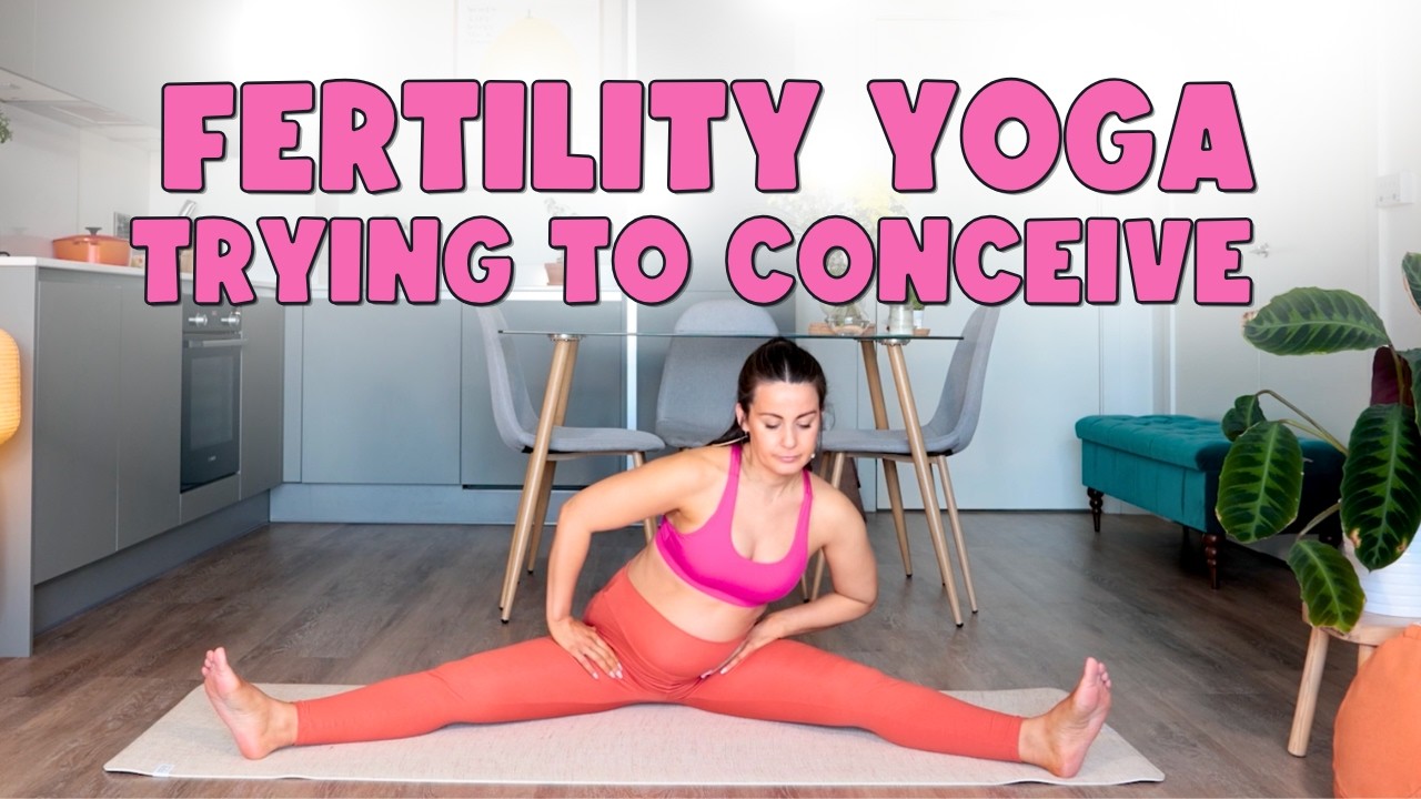 Fertility yoga for Trying To Conceive 🐣 TTC yoga