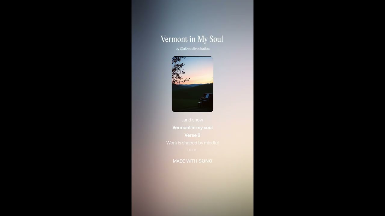 Vermont In My Soul