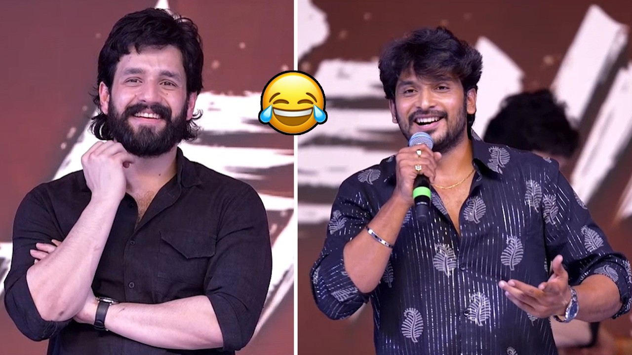 Actor Pramodh Funny Speech at LENIN Success Celebrations @AndhraTalkiesMedia