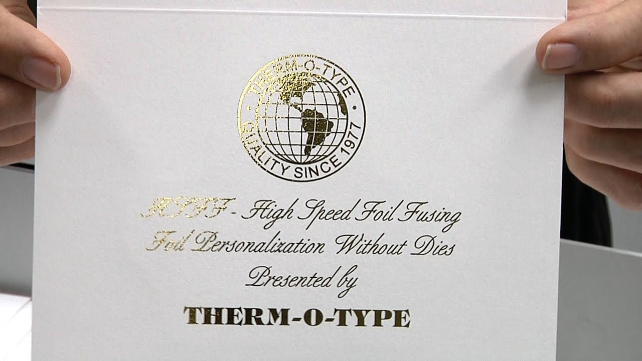 HSFF on the NSF Elite - THERM-O-TYPE Corp.