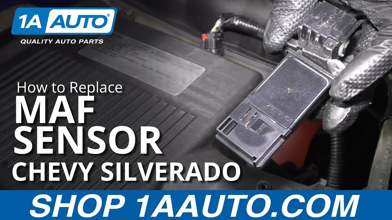 Как заменить датчик массового расхода воздуха на Chevrolet Silverado 15-17 годов выпуска