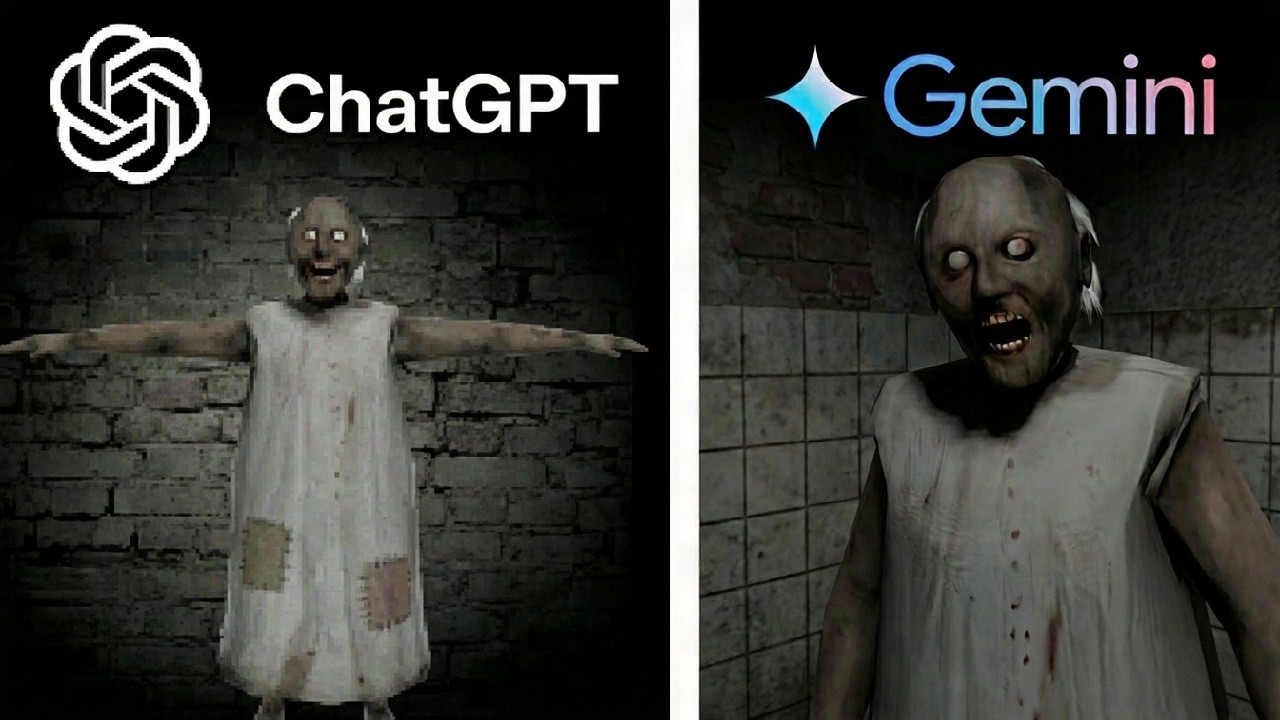 ChatGPT vs Gemini Make GRANNY From Scratch
