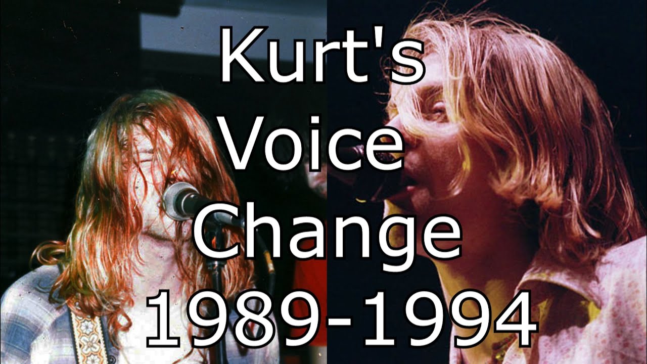 Nirvana - Blew - Kurt's Voice Change 1989-1994 (Live Mix)