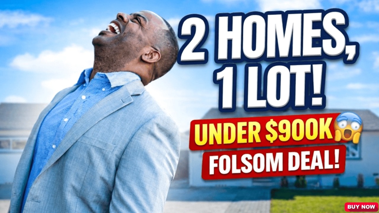 Two Houses One Lot Under $900K in Folsom