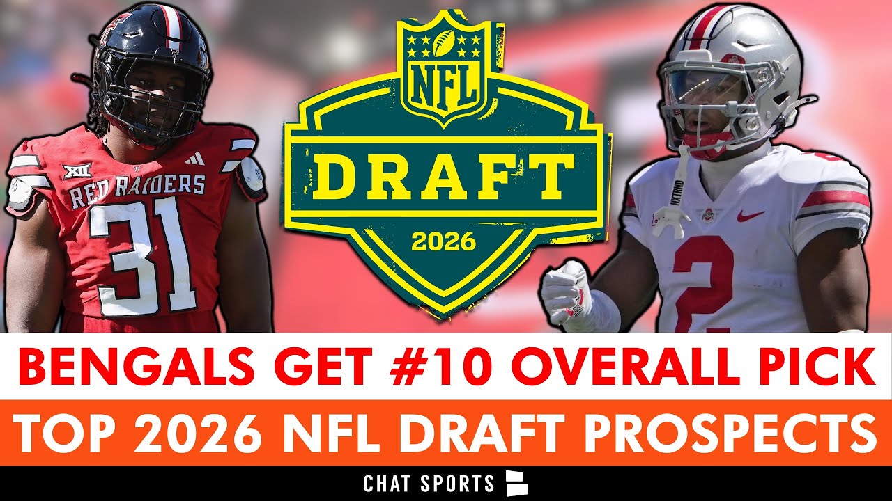 🚨 JUST IN: Bengals Secure #10 Pick In 2026 NFL Draft After NFL Week 18 | Top Bengals Draft Targets