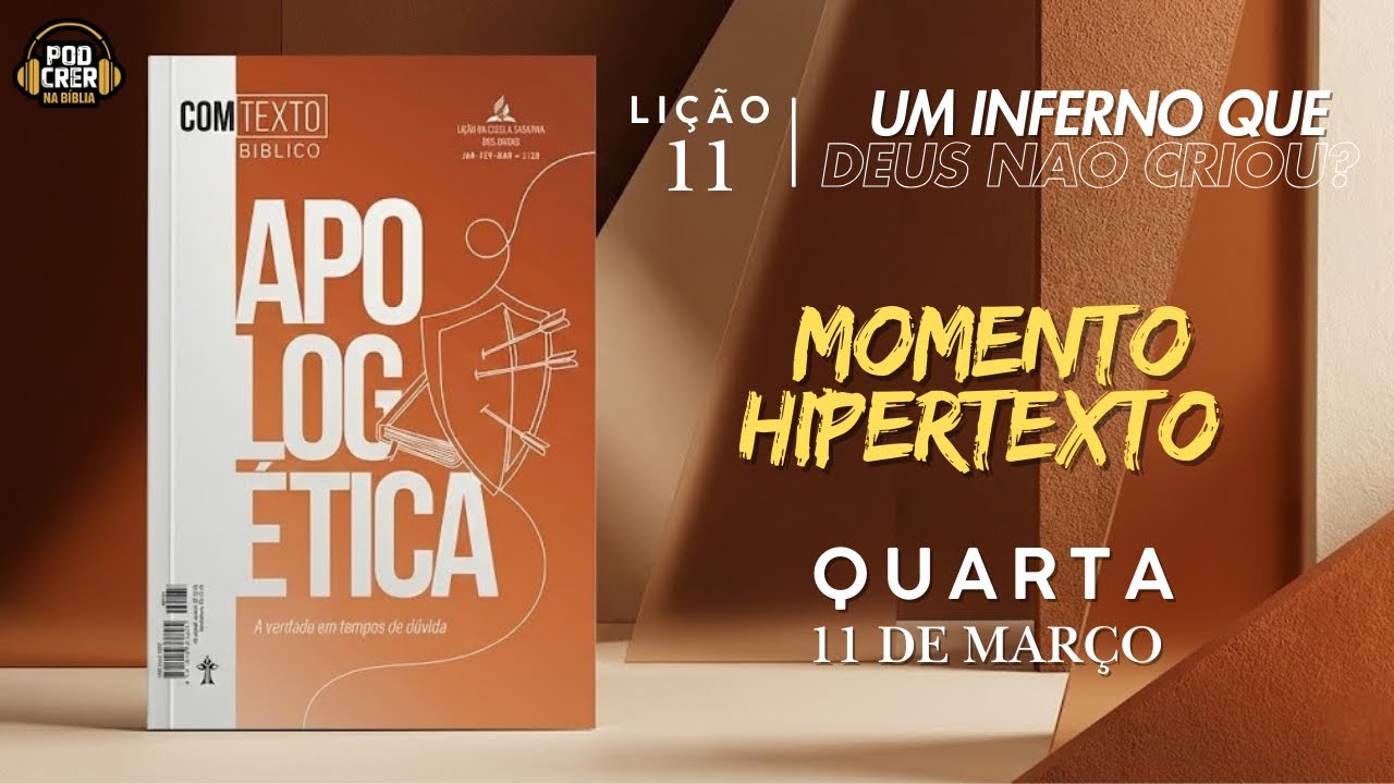 MOMENTO HIPERTEXTO | Lição 11 - 1° Trimestre de 2026