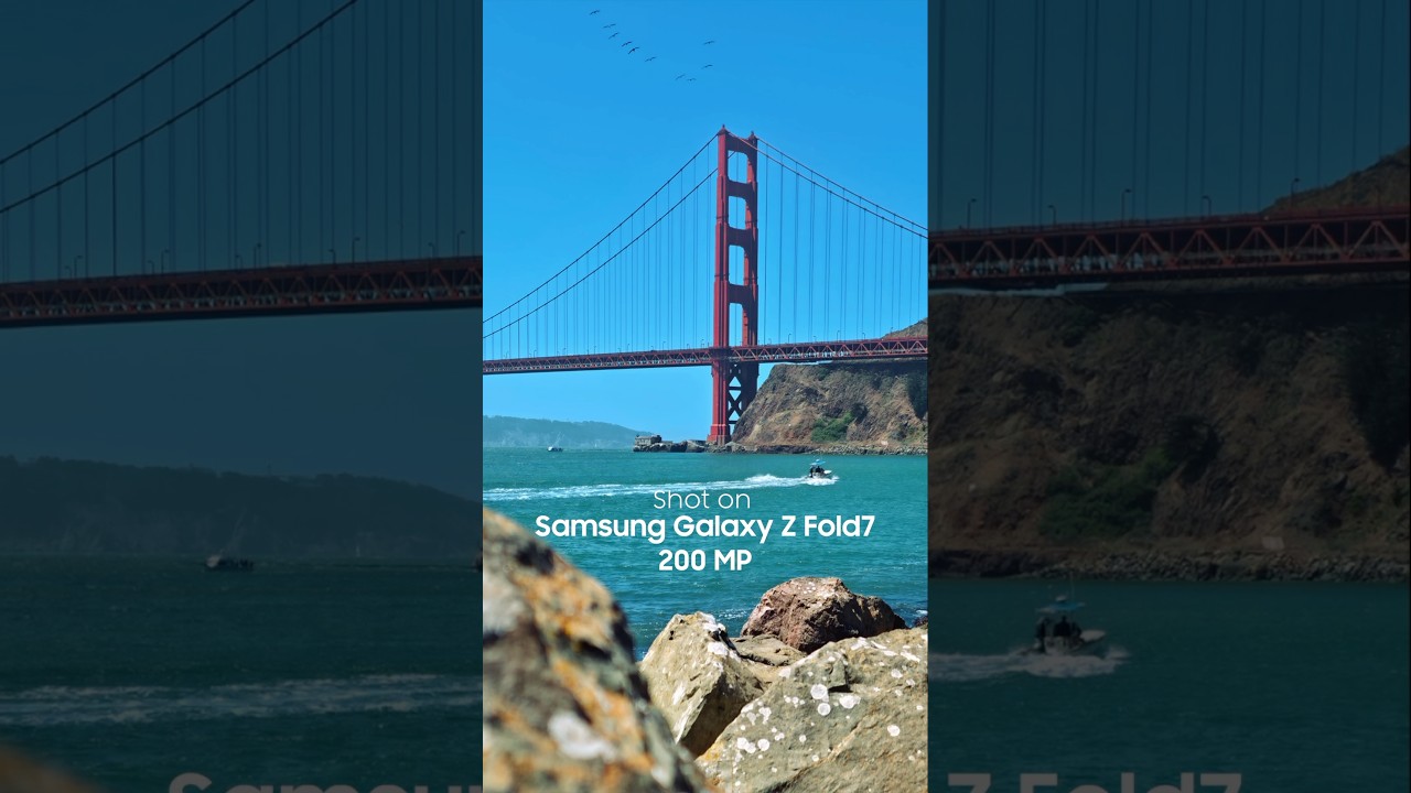 Mind-blowing 200 Megapixel Camera on the Galaxy Z Fold7 🤯 See results! #SamsungPartner #TeamGalaxy