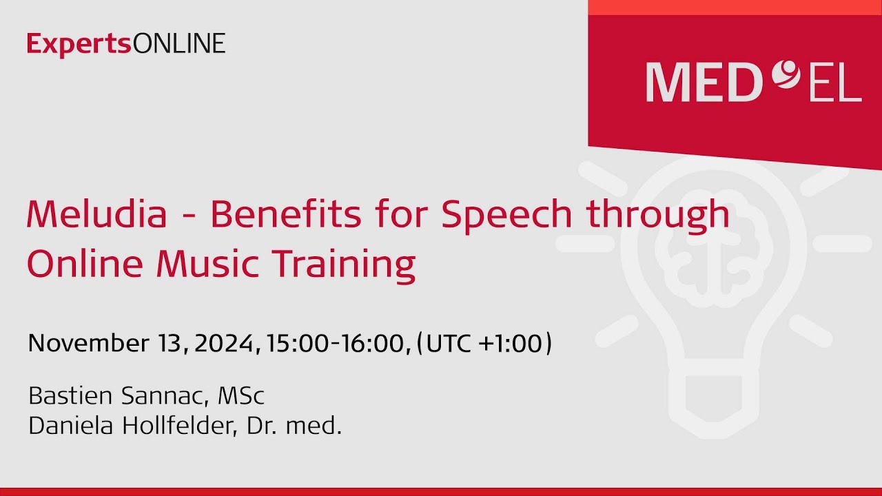 Meludia - Benefits for Speech Through Online Music Training | ExpertsONLINE