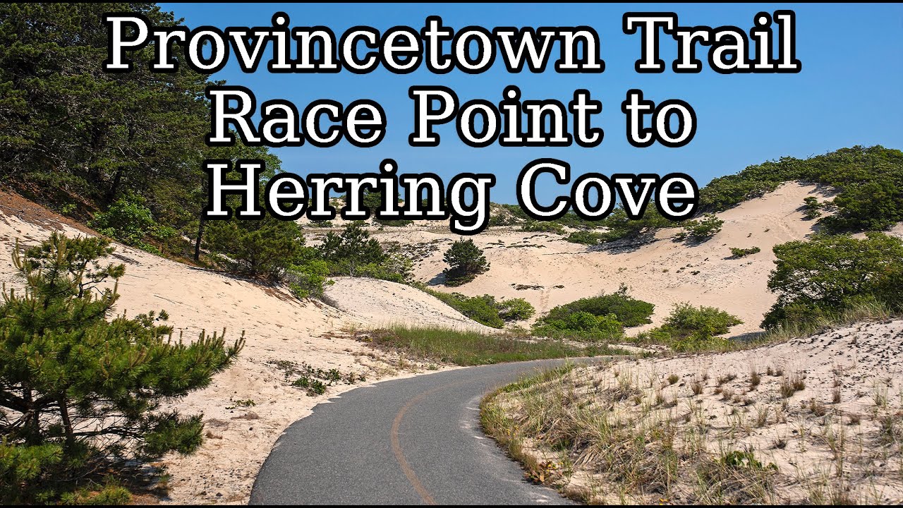 [4K] Through the sand dunes: Race Point Beach to Herring Cove Beach vie Province Lands Trail