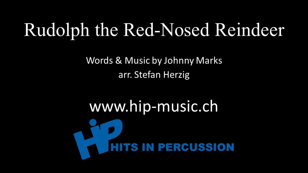 Rudolph the Red Nosed Reindeer - Johnny Marks - Percussion Ensemble arr. Stefan Herzig