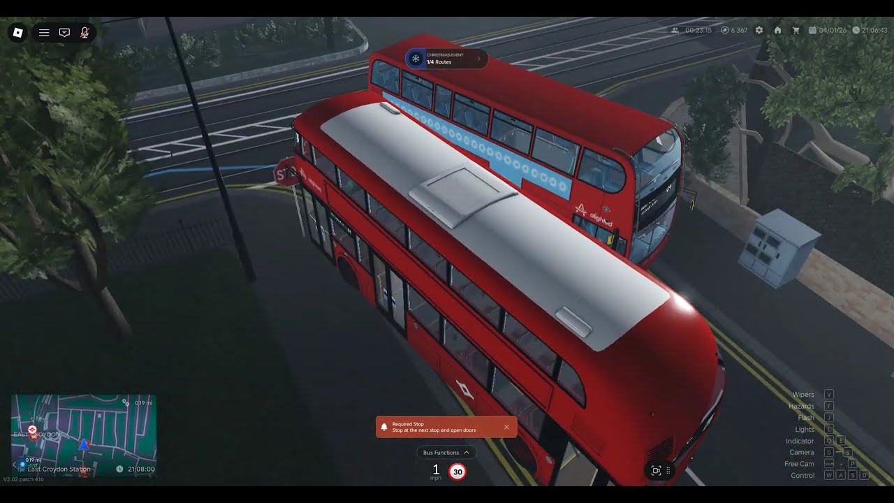 Shifting my bus up north | Croydon : LBS