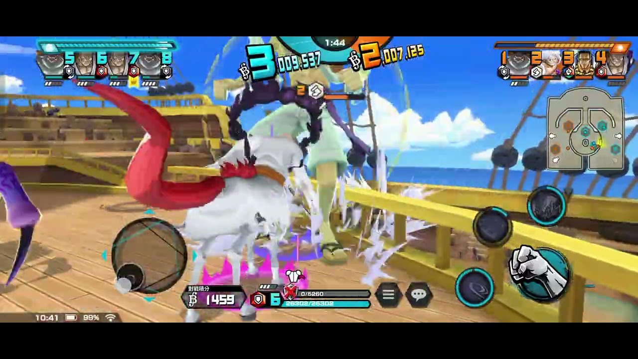 One Piece Bounty Rush 馬骨 vs黃猿