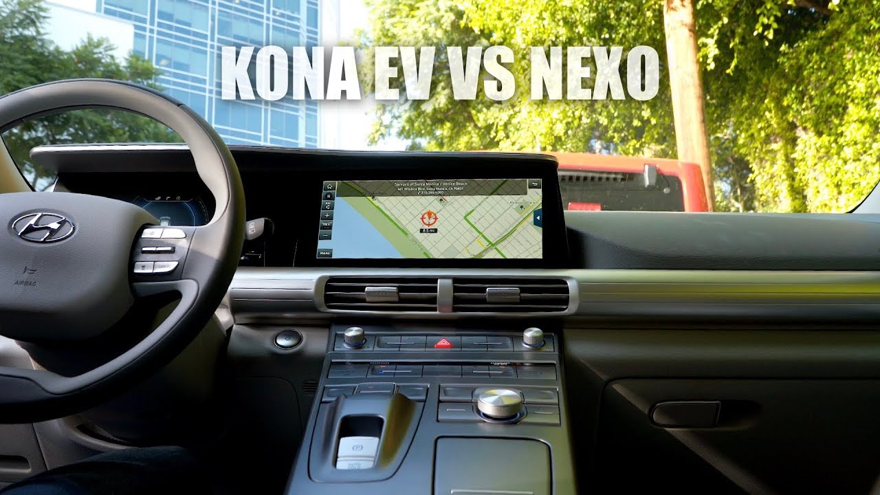 Hyundai Kona EV vs Nexo Test Drive: Best EV of 2019?