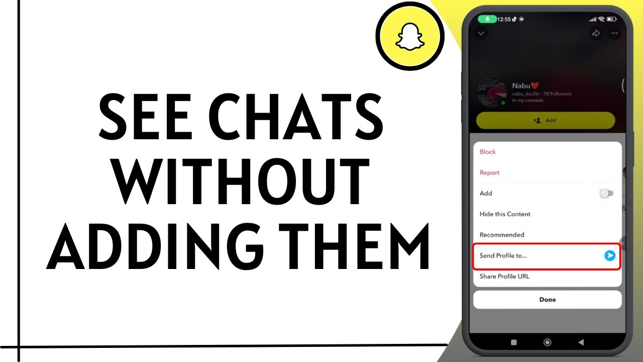 How to See Chats on Snapchat Without Adding Them
