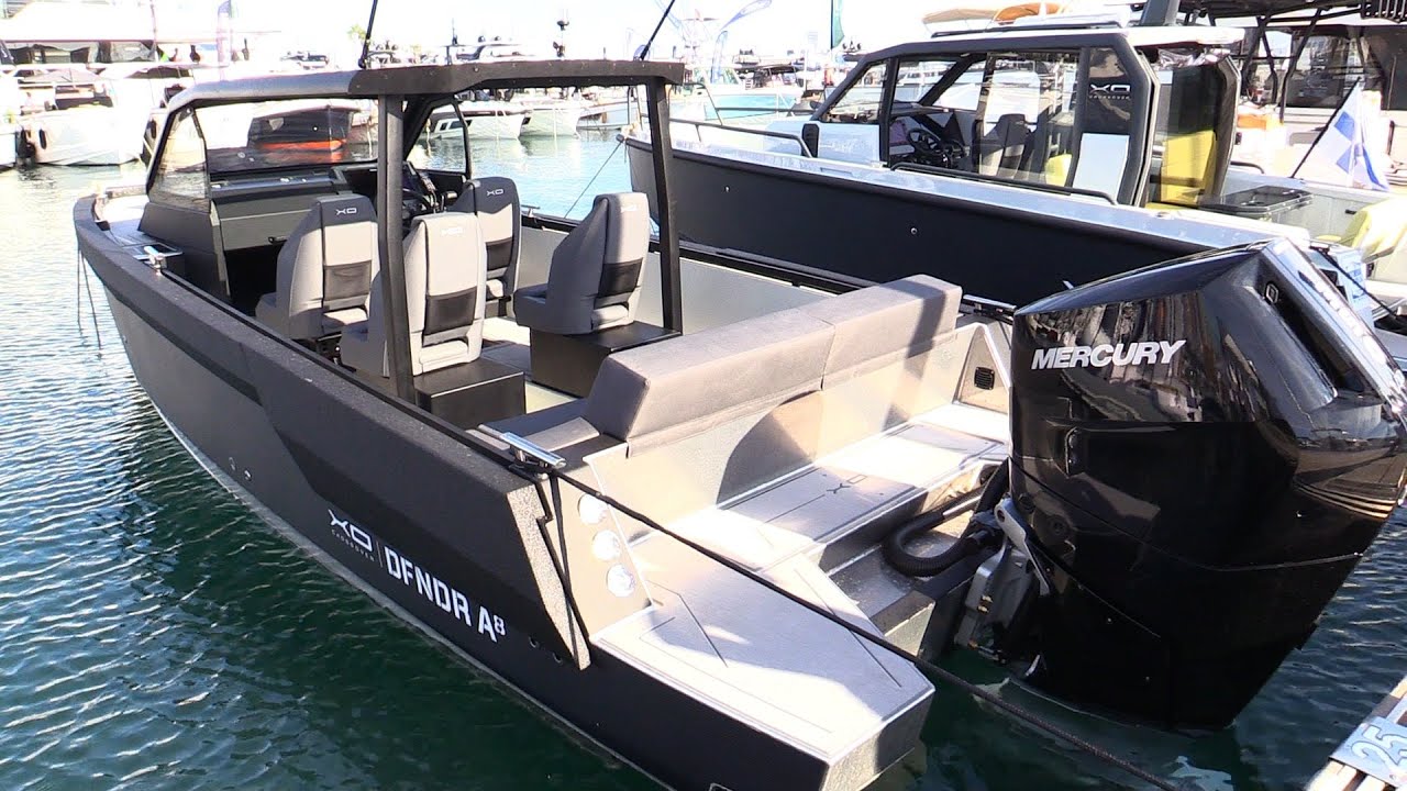 Attractive & Modern ! 2024 XO Yachts Cross Over DFNDR A8 Motor Boat