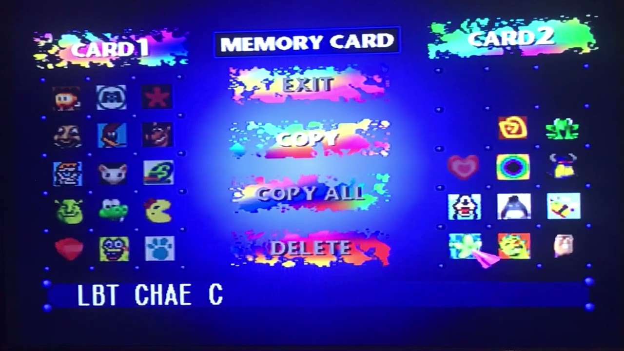 My PS1 Memory Cards (5/15/2024)