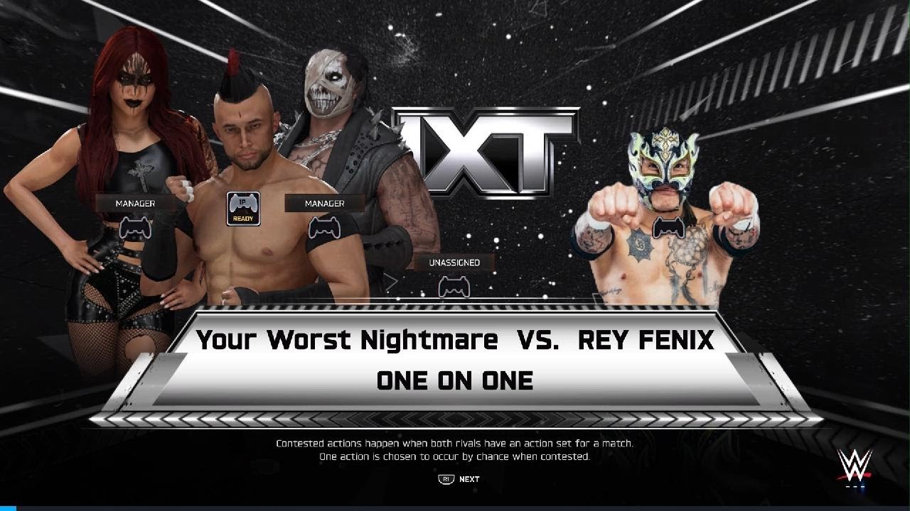 WWE 2K25_ Your Worst Nightmare vs Rey Fenix