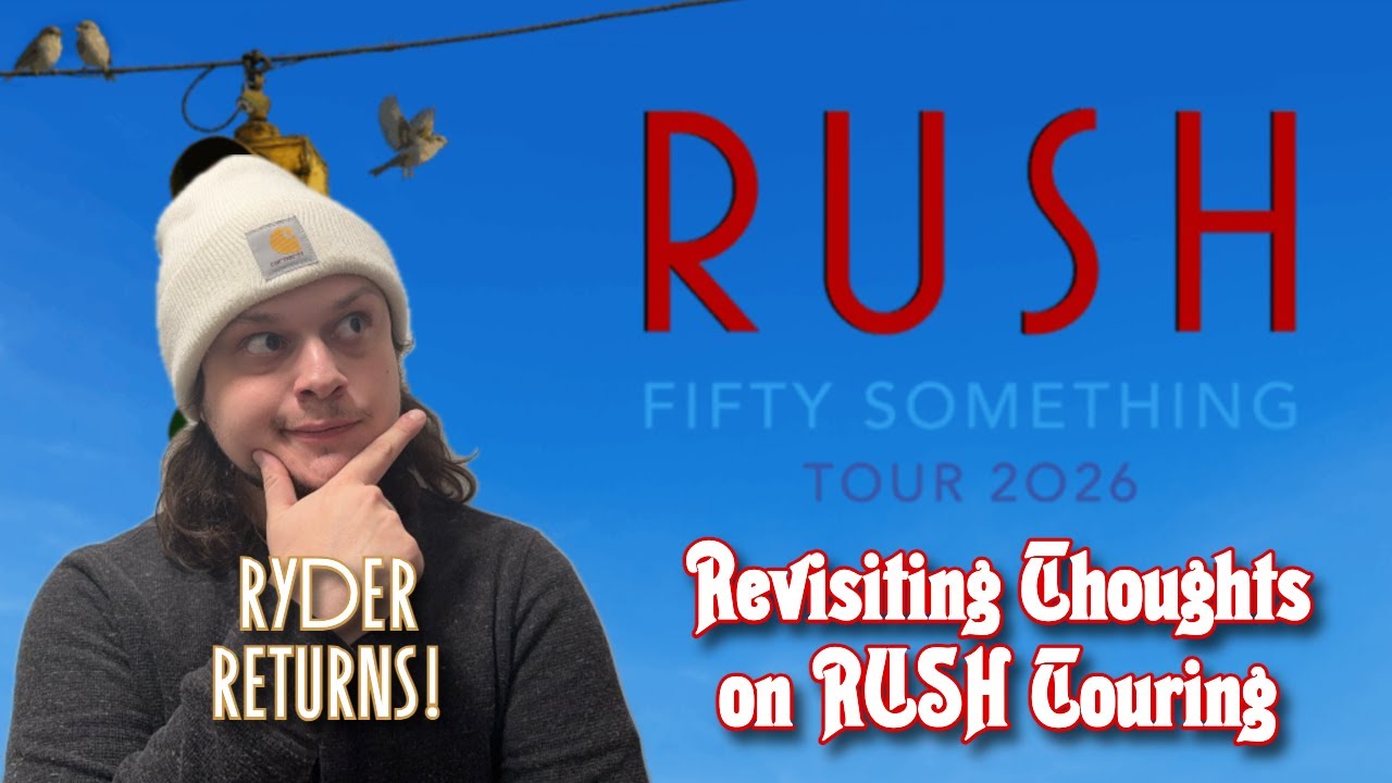 Тур Rush Fifty Something: переосмысление туров RUSH (Райдер возвращается!)