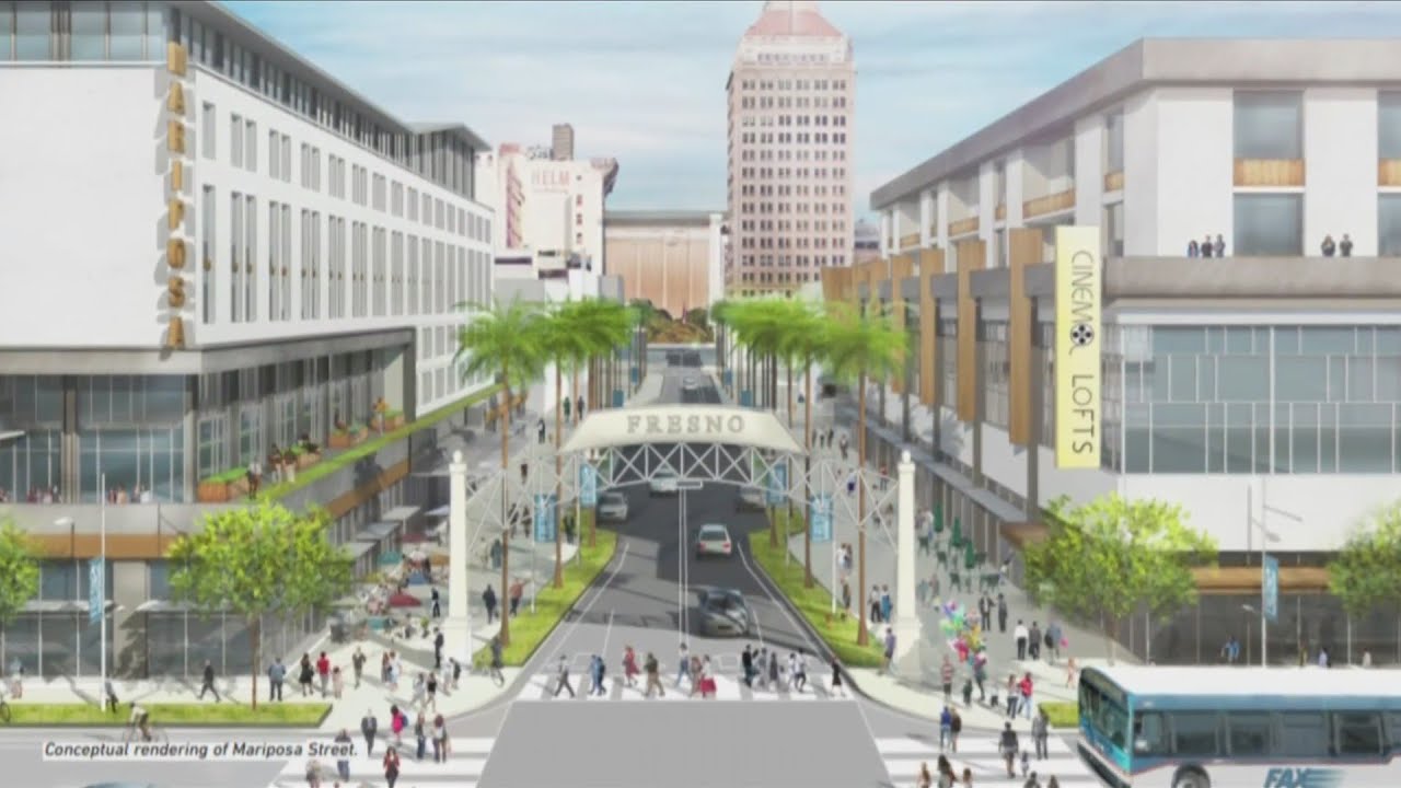 Fresno City Officials Reveal Their Master Plan For The Bullet Train's Downtown Station