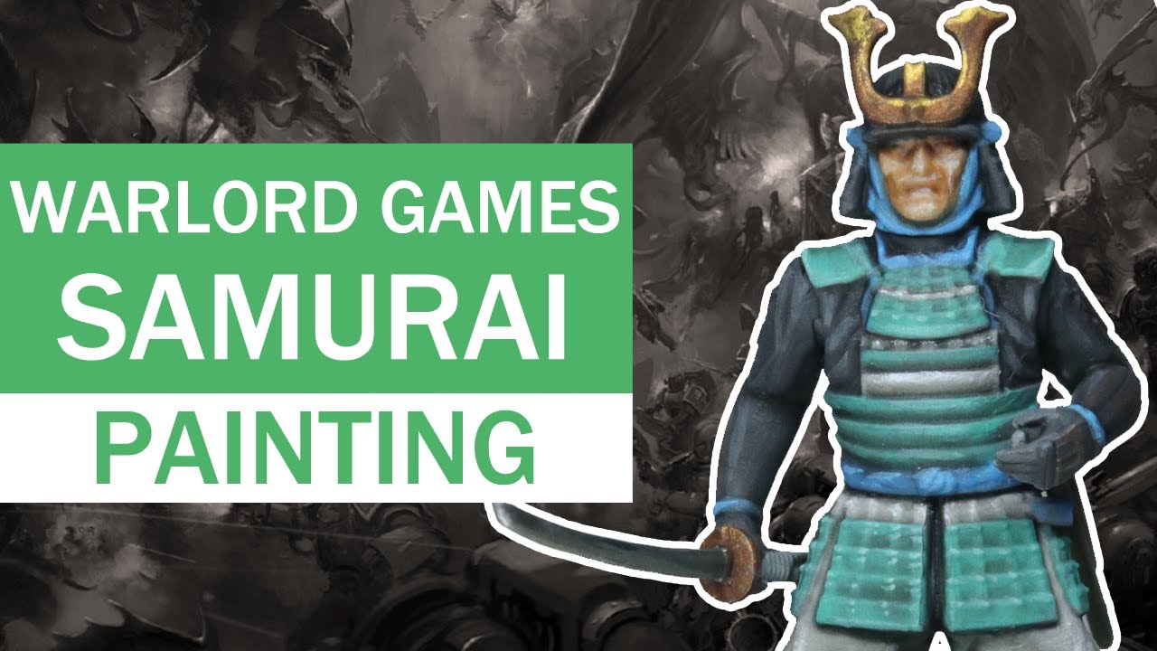 How To Paint Warlord Games Samurai