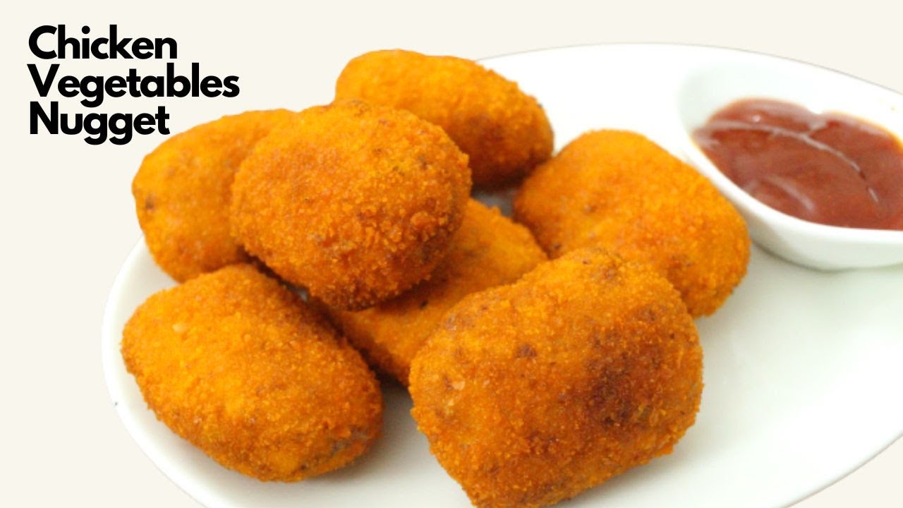 Chicken Vegetables Nugget Recipe। Tea Time Snacks Recipe। Kids Recipe