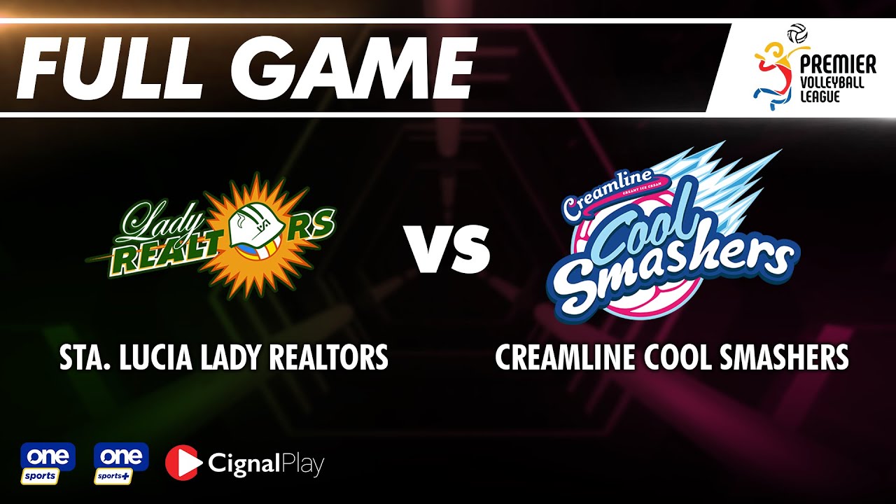 2021 PVL OPEN CONFERENCE | STA. LUCIA LADY REALTORS VS CREAMLINE COOL SMASHERS  | JULY 17 2021