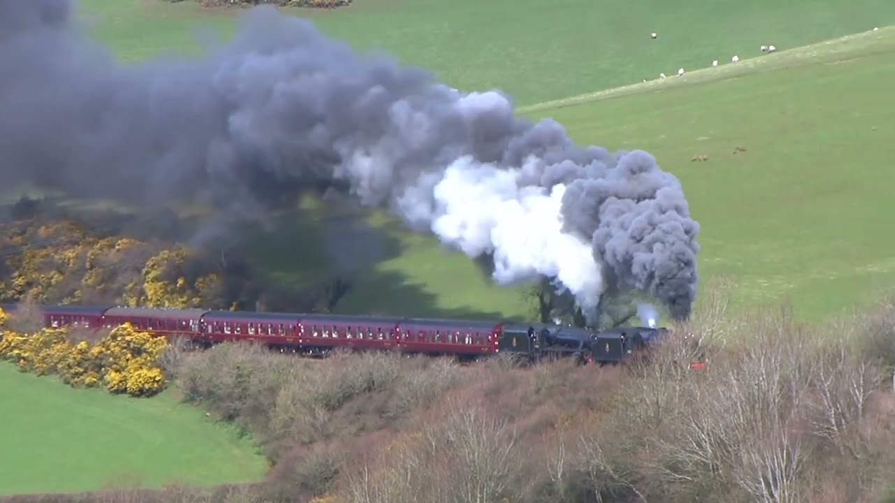 Hi-definition Scotland's special trains 2010 Summer 1080p. Black 5, Brittania, 40145, 57011, 55022